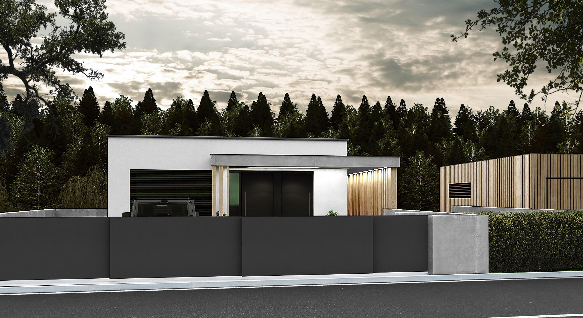 Návrh polyfunkčných budov Košice